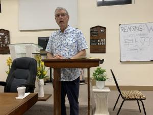 Saipan - Dan McLeod teaching PIBC classes